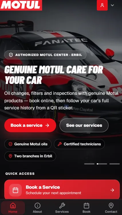 Car Oil Service Center
